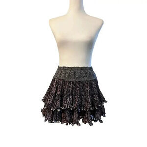 Rachael & Chloe layered petticoat style skirt girls size small